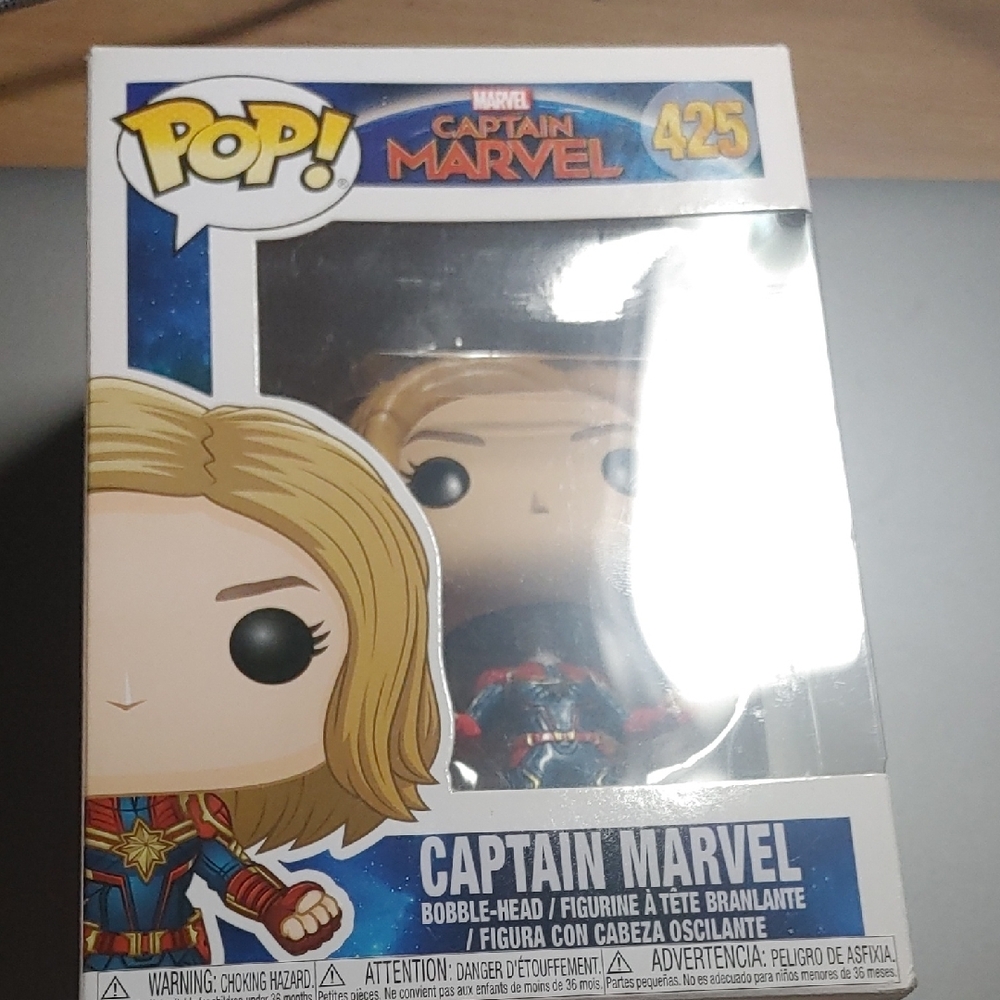 Funko Captain Marvel Pop Vinyl Figure
